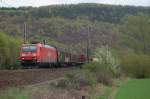 185 169 mit FIR 51828 Mannheim Rbf - Seelze Rbf am 16.04.2011 bei Freden