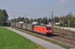 185 368 mit Omfesa-Zug am 28.09.2011 bei Pleinting