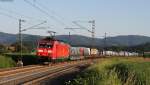 185 096-5 mit einem Fiatzug nach Lahr bei Kollmarsreute 25.5.12