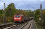 Die 185 173-2 am 02.10.2012 in Eilendorf.