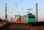 185 575-8 der HGK bei Brhl am 28.10.2012