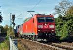 185 042-9 mit gem. Gterzug durch Bonn-Beuel - 31.10.2012