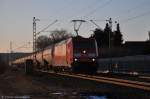 185 201 (91 80 6185 201-1 D-DB) mit Gterzug am 02.03.2013 bei Plling