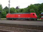 185 076-7 steht am 21.05.11 in Neckargemnd 