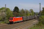 Die 185 363-9 am 04.05.2013 in Eschweiler Hbf.