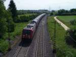 185 369-6 hier zusehen am 12.06.13 in Neu-Ulm.