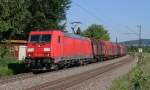 185 314-2 mit einem Mischer bei Kollmarsreute 6.6.13