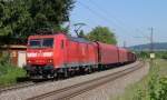 185 119-5 mit dem EZ 45015 (Mannheim Rbf-Chiasso) bei Kollmarsreute 6.6.13