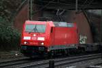 185 229-2 zog einen intermodal am 02.01.14 durch hh-harburg