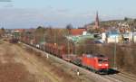 185 089-0 mit einem Mischer bei Teningen 20.2.14