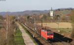 185 076-7 mit dem GB 4915* bei Denzlingen 19.3.14