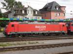 185 259-9 Railion DB Logistics Offenburg August 2009 - Bahnvideos in Youtube - http://www.youtube.com/user/cortiferroviariamato/videos 