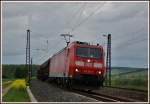 185 150-0 mit einen Kalizug Richtung Süden am 08.05.14 Retzbach.