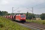 185 176-5 mit einem Tannoss-Ganzzug am 12.09.2013 bei Salzderhelden