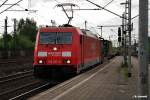 185 287-0 zog einen intermodal am 29.04.14 durch hh-harburg