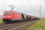 185 294-6 DB Schenker bei Staffelstein am 13.05.2014.