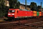 185 002-3 zog am 08.08.14 einen containerzug durch hh-harburg