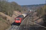 185 228 mit EZ 51775 Hagen-Vorhalle - Engelsdorf am 7.3.2014 in Buke.