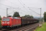 185 015-5 DB Schenker bei Staffelstein am 25.08.2104.