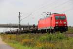 185 243-3  DB Schenker bei Reundorf am 18.09.2014.