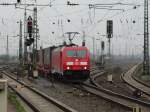 DB Schenker Rail 185 247-4 am 30.10.14 in Mainz Bischofsheim Rbf