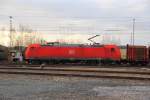 185 001-5 DB Schenker Rail in Lichtenfels am 04.03.2015.