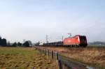 185 237 mit Gterzug bei Hattenhofen (16.01.2007)