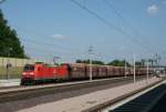 185 006 mit GM 60382 (Beddingen VPS–Hamburg-Waltershof) am 08.06.2013 in Ashausen