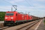 185 280 mit GB 48930 (Gratwein-Gratkorn–Nrnberg Rbf) am 21.05.2014 in Parsberg