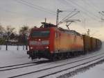 185 092-4 kurz hinter Herrenberg (Richtung Bblingen)(25.01.2007)