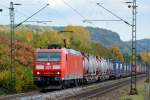 185 077-5 gem. Güterzug durch Bonn-Beuel - 23.10.2015