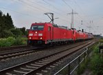 185 263-1 mit drei 152zigern und einer 151ziger als Lz durch Lintorf.