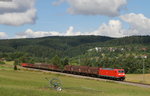 185 193-0 mit dem EK 63042 (Villingen(Schwarzw)-Mannheim Rbf) bei Möhringen 11.8.16