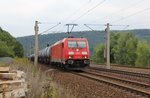 185 395-1 mit GC 62522 am 18.09.16 in Orlamünde.