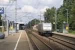 Nachschuss auf TXL 185 539-4, welche am 18.08.2007  in Elmshorn gen Neumnster fhrt