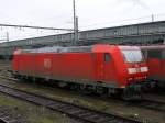 BR 185 080-9 in der Abstellgruppe Wanne Eickel Hbf.(26.03.2008)