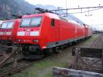 DB 185 129-4 am 31-7-2004 in Erstfeld(CH)