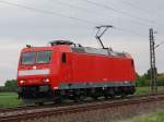 185 154-2 ohne DB Logo LZ bei Woltorf am 27.04.2009