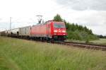 185 320-9 am 05.06.2009 bei Woltorf