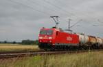 185 161-7 Railion am 27.06.2009 bei Woltorf