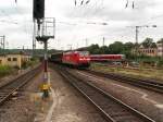 185 025 mit GZ am 20.7.05 in Saarbrcken.