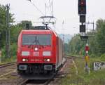 185 365-4 als Tfzf Richtung Kln in Aachen Rothe-Erde, 1.6.10