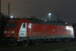 Meine erste 400ter 185er. Die 185 403-3 von Green Cargo am 17.01.2011 in Aachen West abgestellt.