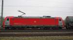 DB Schenkers Green Cargo Lok: 185 402-5 mal im Seitenprofil.