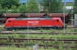 185 274-8 rangiert in Leipzig-Engelsdorf am 13.06.2011