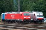 185 277-1 und 186 290 am 06.06.12 in Kufstein