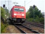 185 230-0 mit TEC 42132 Mnchen Ost - Ludwigshafen BASF am Rlesweg in Mhlacker.