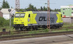 185 534-5 von CFL Cargo Deutschland war am 17.05.2017 in Saarlouis abgestellt.