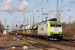 Captrain 185 543-6 in Recklinghausen-Ost 31.3.2018