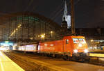 185 584 am EE1389 nach Bludenz in Köln Hbf am 08.03.2019